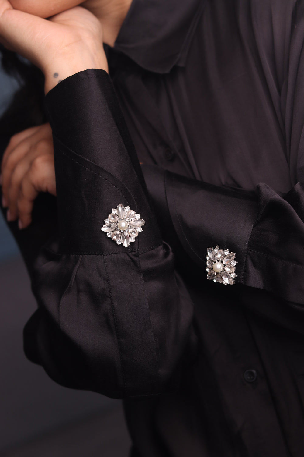Florence Button Covers- Pair