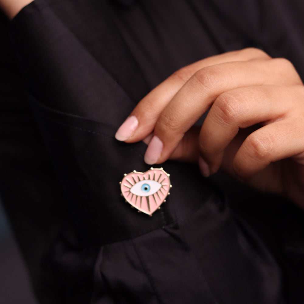 Evil Eye Button Covers