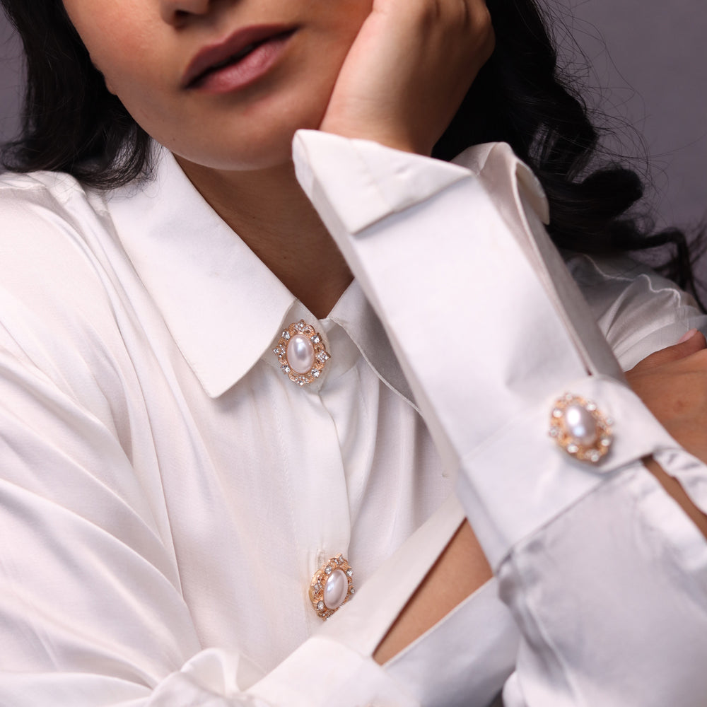 Joana Button Covers- Pair