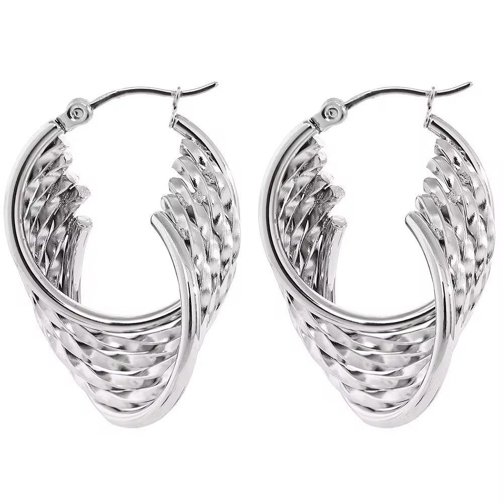 Amelia Textured Earrings