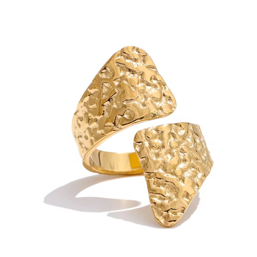 Textured Hug Ring