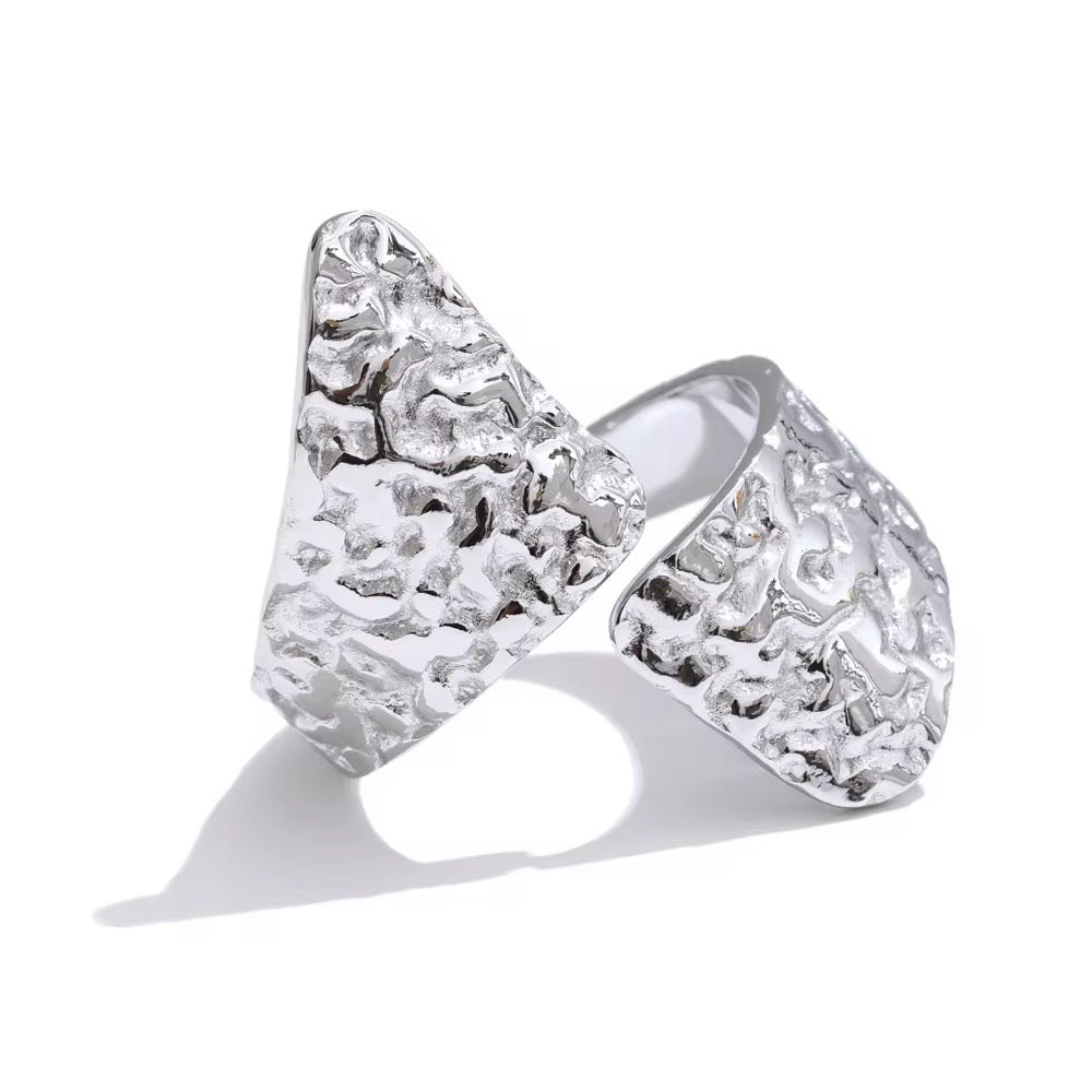 Textured Hug Ring