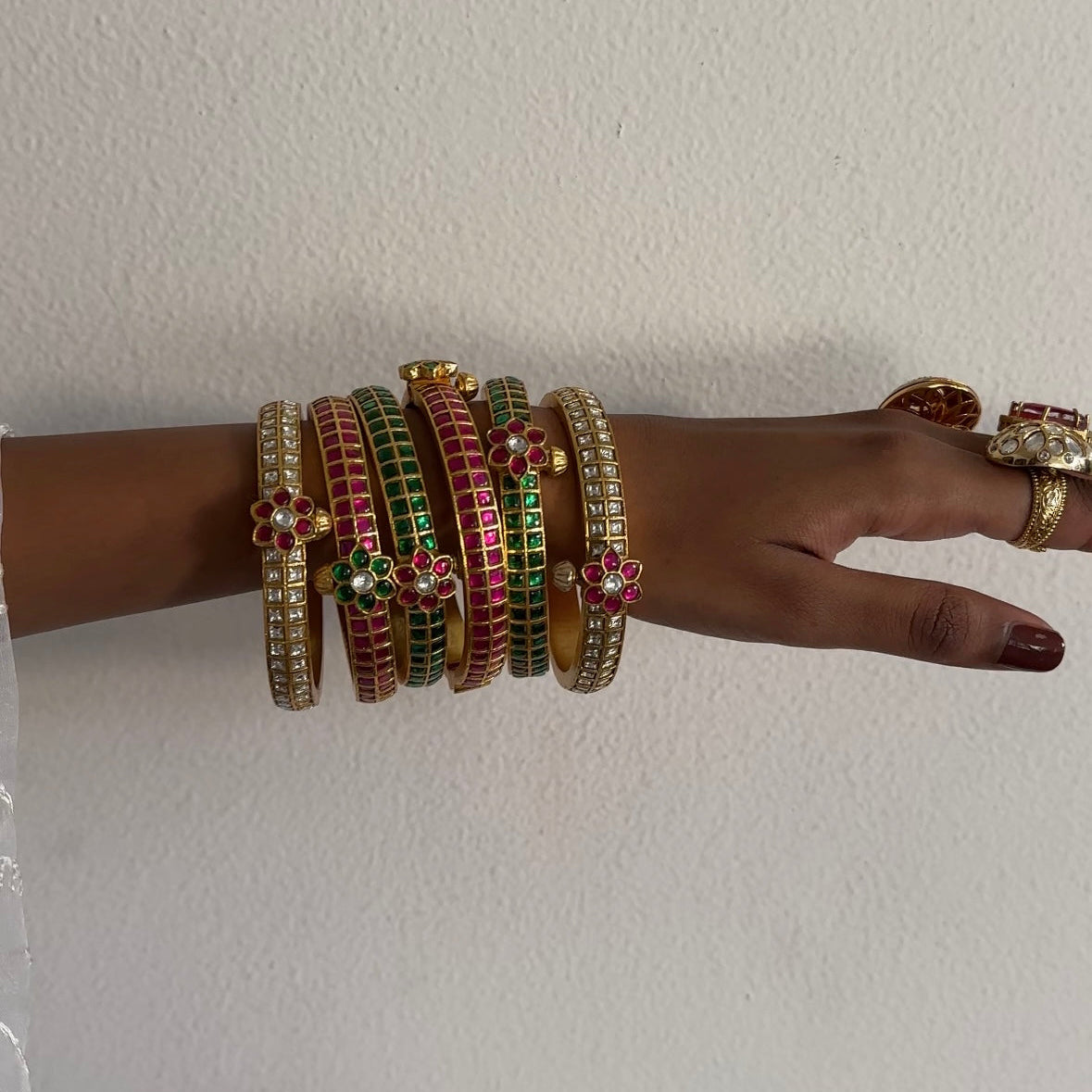 Sita bangle set (size 2*8)