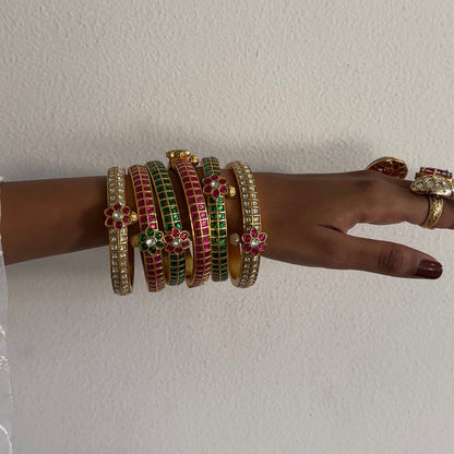 Sita bangle set (size 2*8)