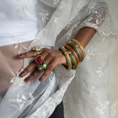 Sita bangle set (size 2*8)