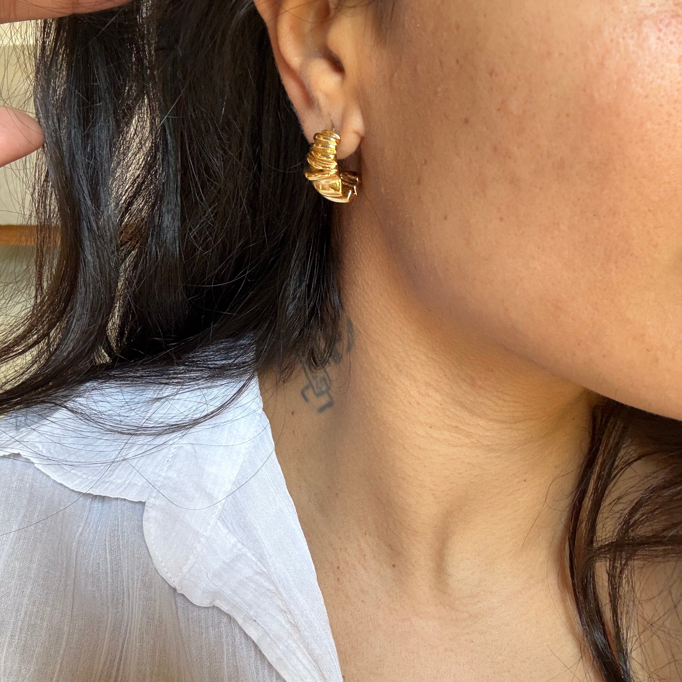 Croissant Half Hoops