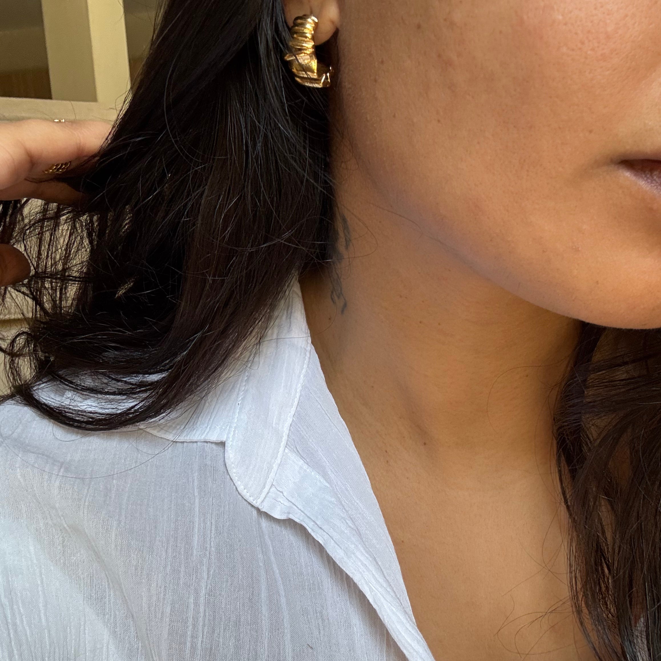 Croissant Half Hoops